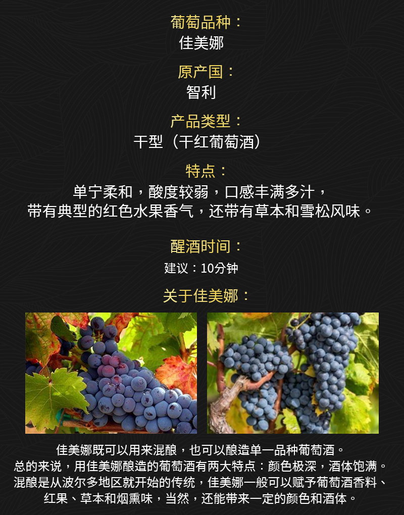 雷盛红酒688智利干红葡萄酒(图2)